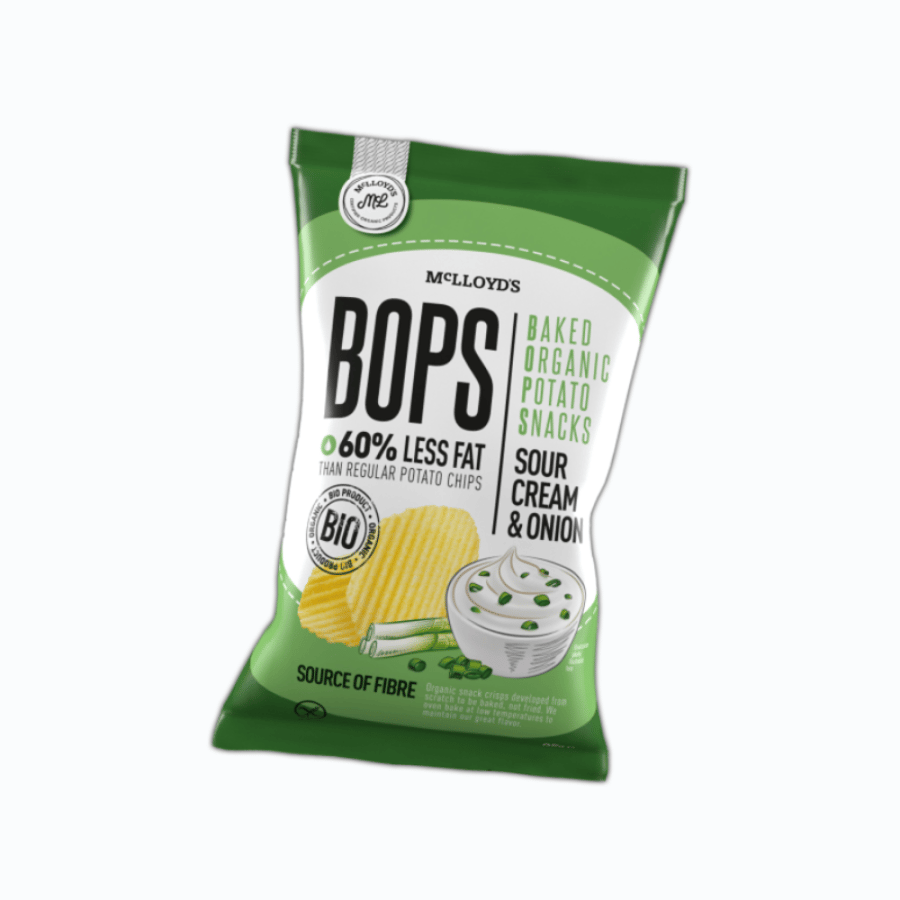 سناكس البطاطس مع الذرة والبصل العضوي ٨٥غ | Organique Baked Organic Potato Snack With Corn & Onion 85g