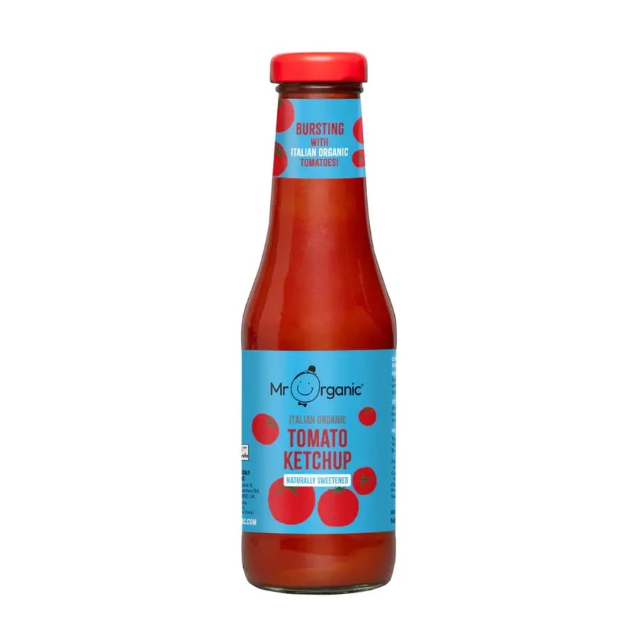 مستر أورجانيك كاتشاب بدون سكر عضوي ٤٨٠ غ | Mr Organic No Added Sugar Tomato Ketchup 480g