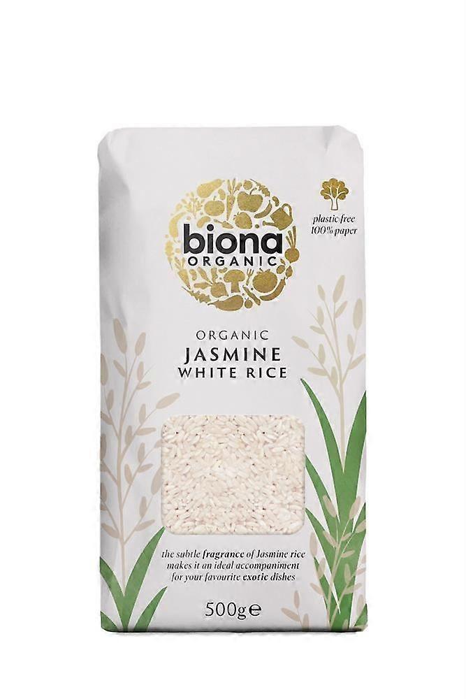 ارز الياسمين عضوي ٥٠٠غ | Biona Jasmine Rice White Organic 500g