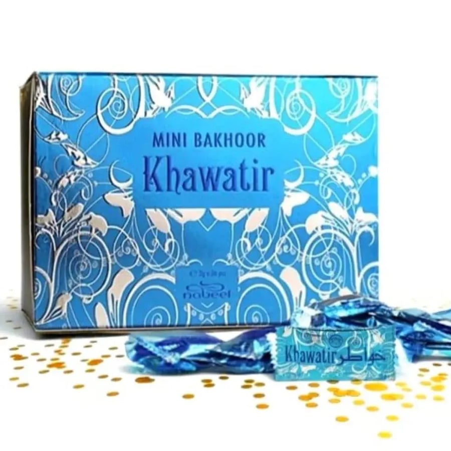 مبني بخور خواطر الأزرق
