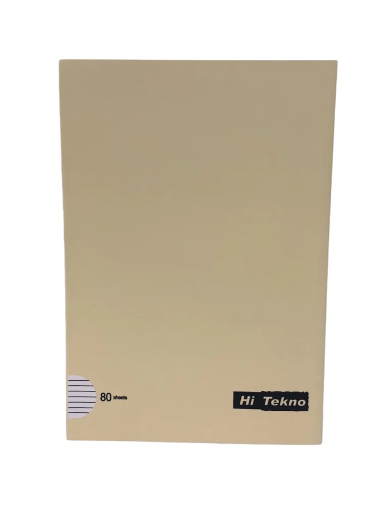 Arabic-Ruled Notebooks, Plain, 80 Sheets, A5, 9 Colours (Each)
