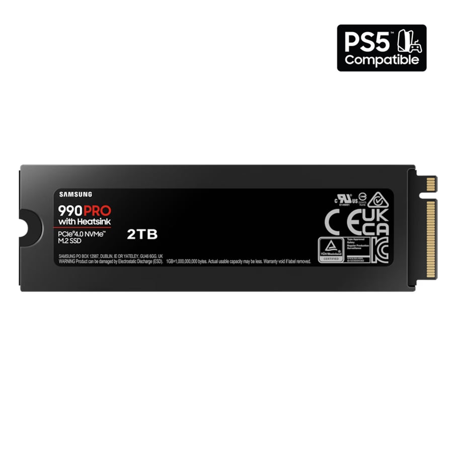Samsung 990 Pro 2TB Heatsink