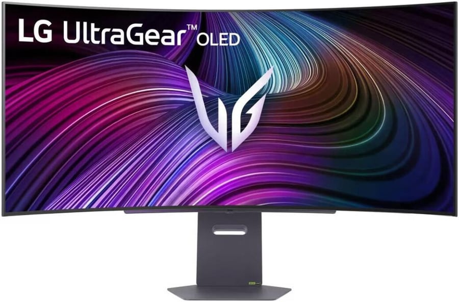 LG UltraGear™ OLED 45” QHD 240Hz Gaming Monitor, 240Hz Refresh Rate, 0.03ms (GtG) Response Time, Black 45GX90SA-B