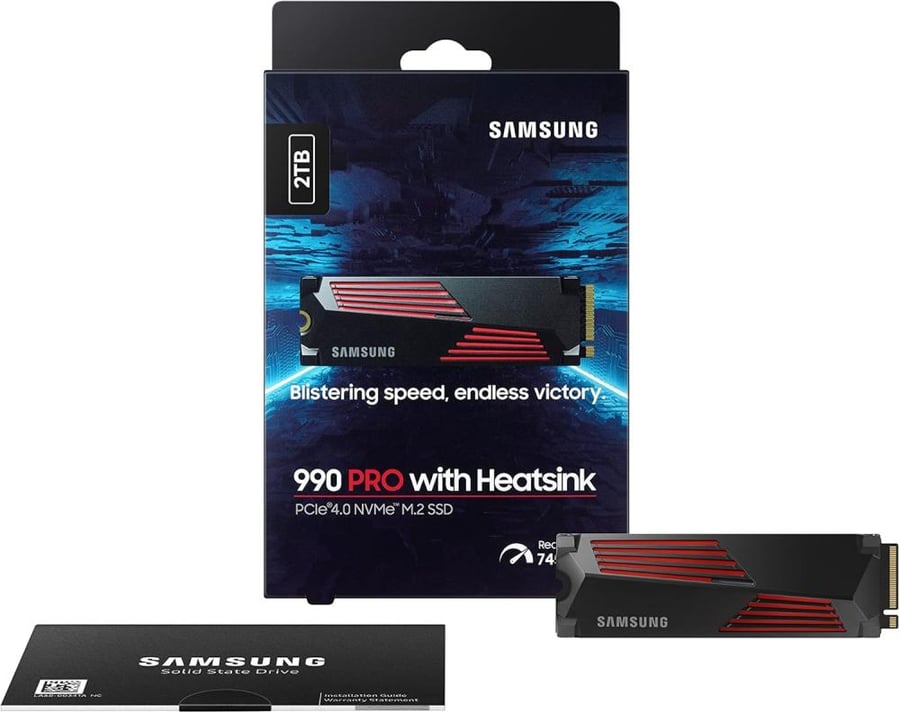 Samsung 990 Pro 2TB Heatsink