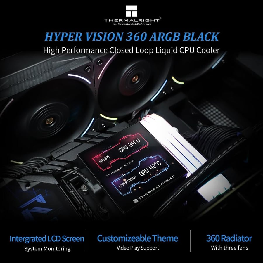 Thermalright Hyper Vision 360 ARGB Black