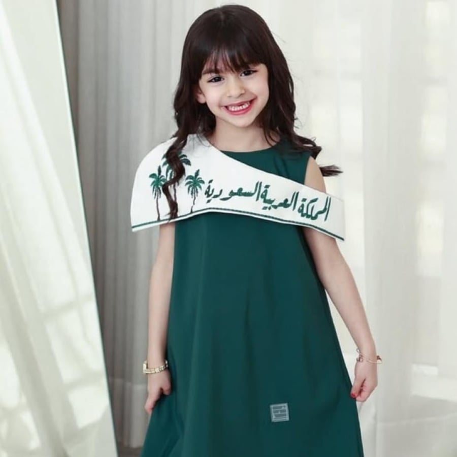 فستان المملكة العربيه السعوديه