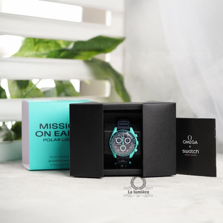 ساعة omega & swatch
