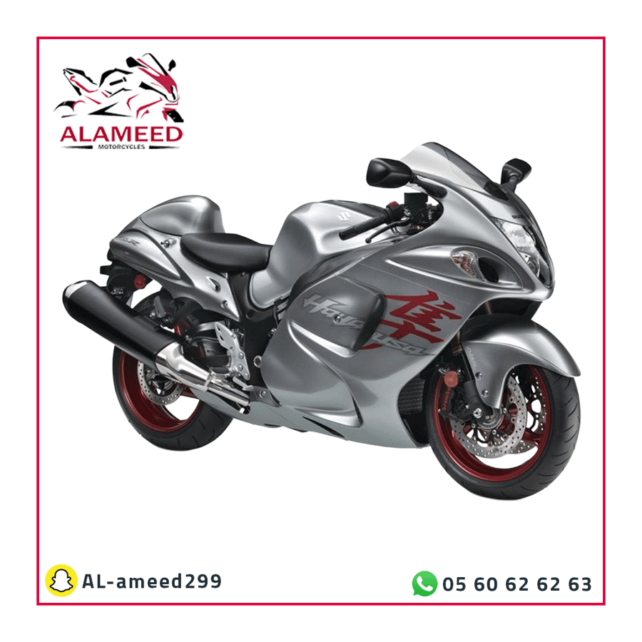 فيابر هايبوزا Gsxr1300 موديل 2008-2020 تيتانيوم بدون غطاء تانكي