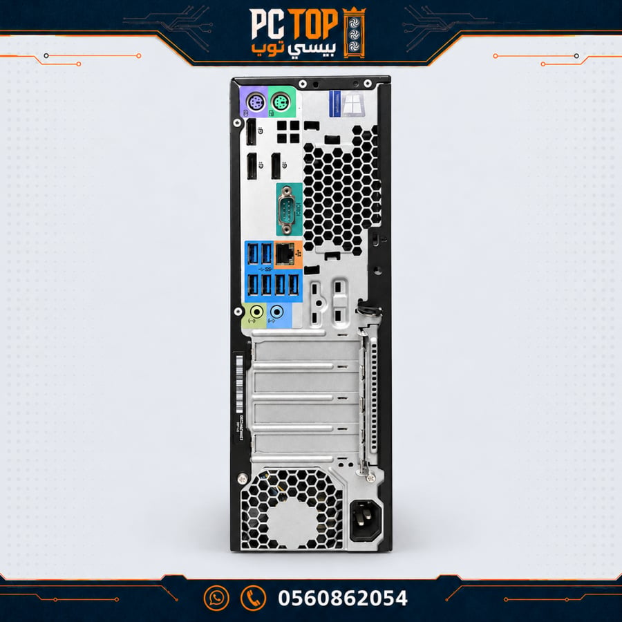 كمبيوتر مكتبي HP Z240 – Core i5 – رام 8GB – تخزين SSD 256GB – مستعمل