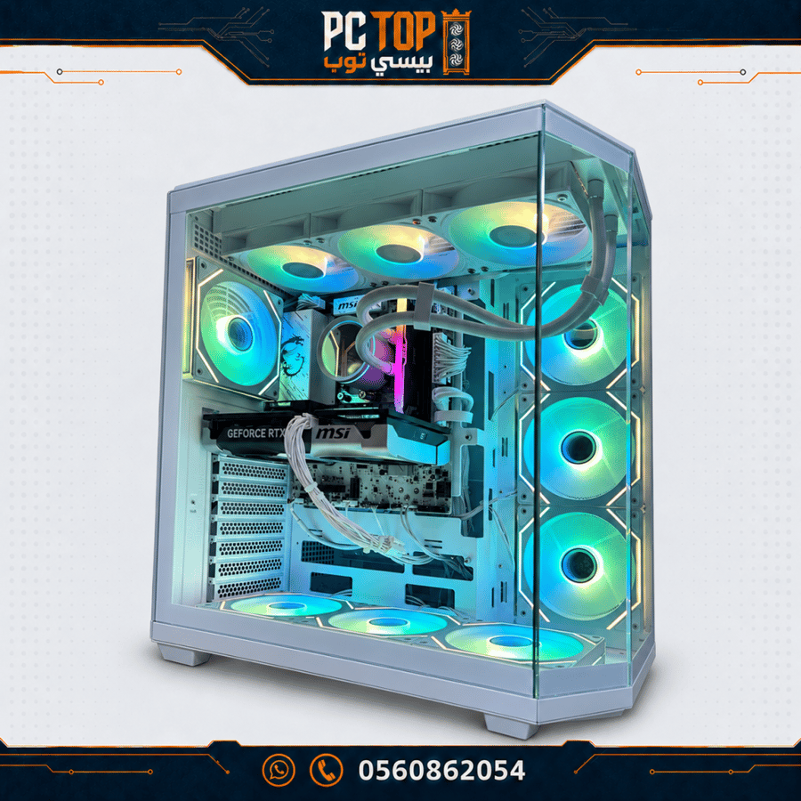 بي سي قيمنق أبيض مستعمل  Ultra 5 245KF | RTX 5060 Ti 8GB |  ماوس وكيبورد