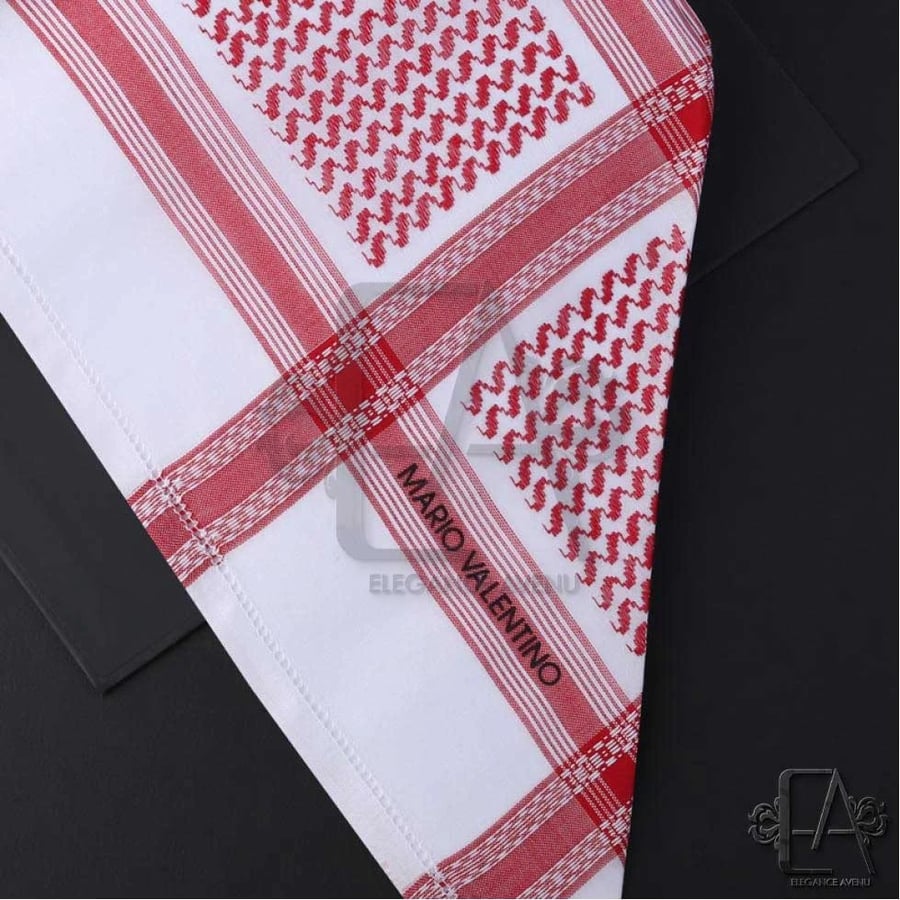 شماغ ماريو فالنتينو أحمر SVPR1