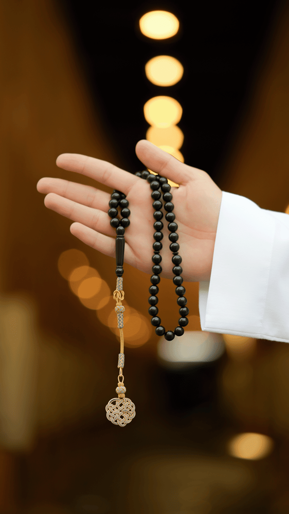 مسبحة بكلايت فاخرة مع طرابزونة تركية (B59) | 51 خرزة