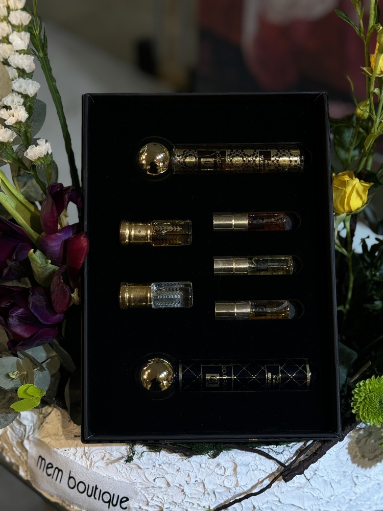 طقم عطور بالم دوغ مع تنسيق