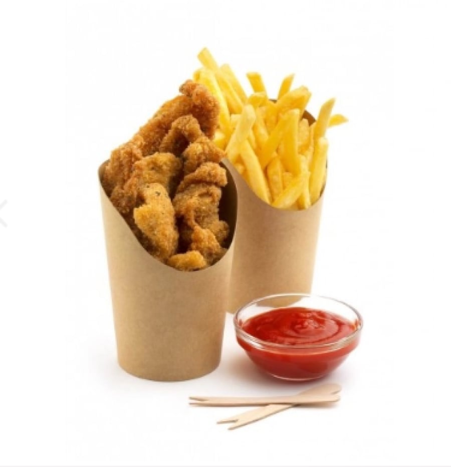 Kraft Paper Potato Boxes - Multiple Options