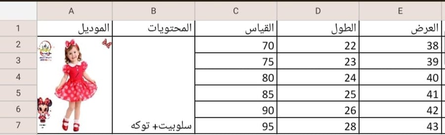 بيبي ميني ماوس أحمر في أبيض