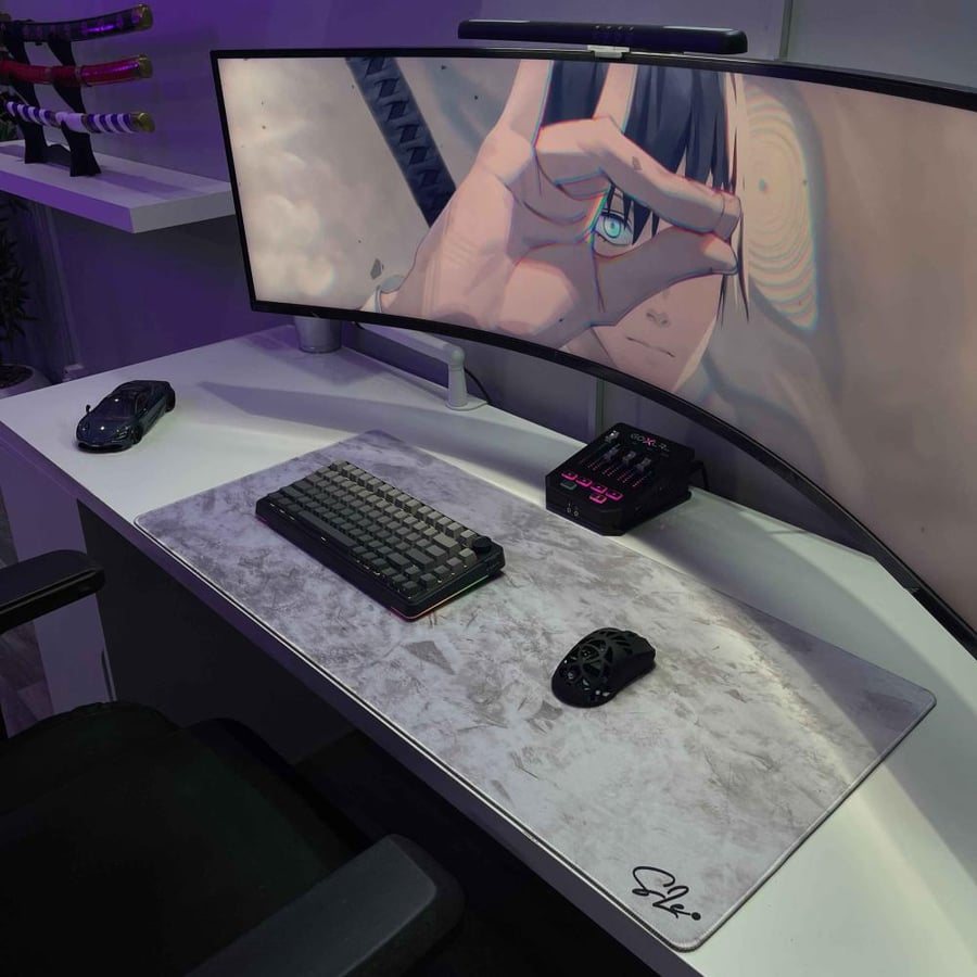 Light gray Mousepad