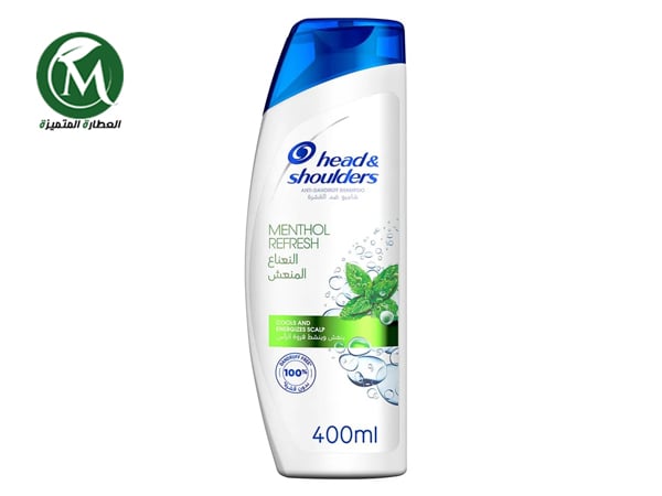 head&shoulders بالنعناع المنعش ينعش وينشط فروة الشعر