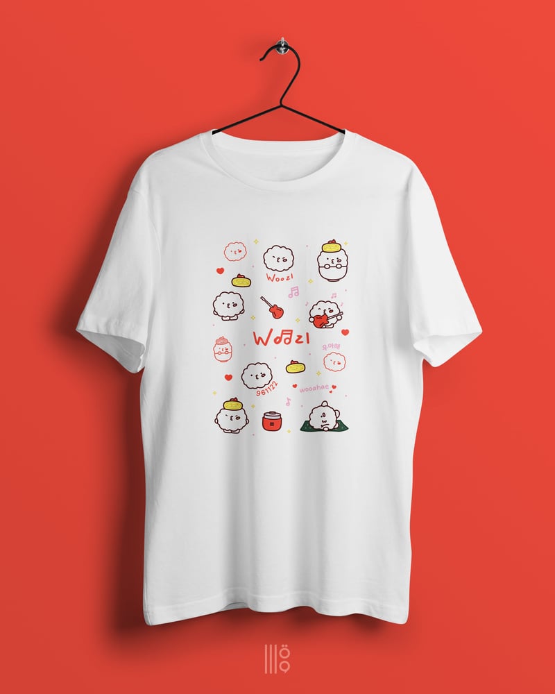 [تيشيرت] ووزي بيوبولي | MINITEEN Woozi Ppyopuli Tshirt