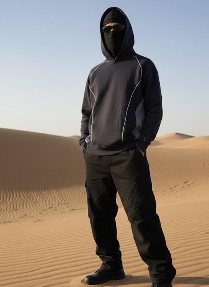 dark gray hoodi