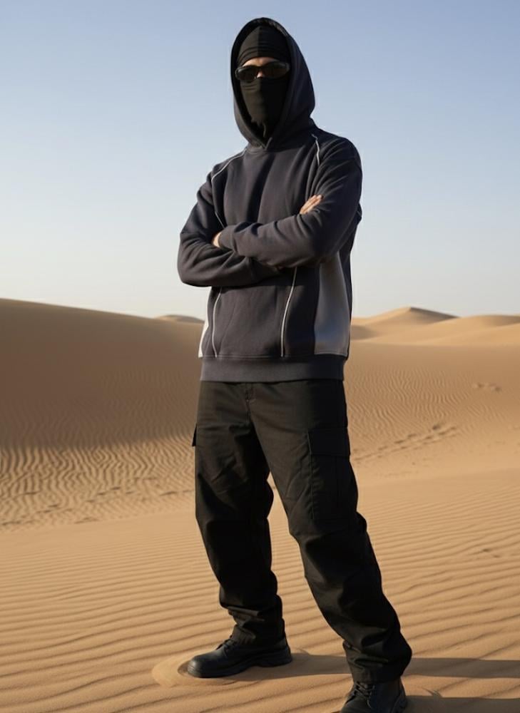dark gray hoodi