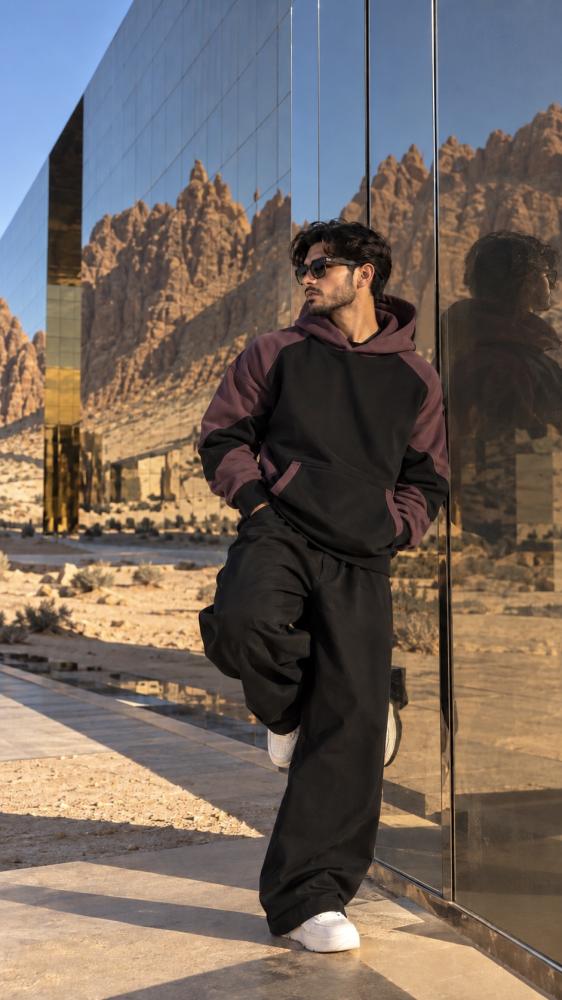 Oxblood hoodie