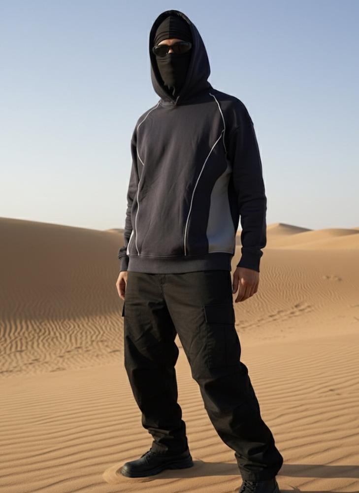 dark gray hoodi