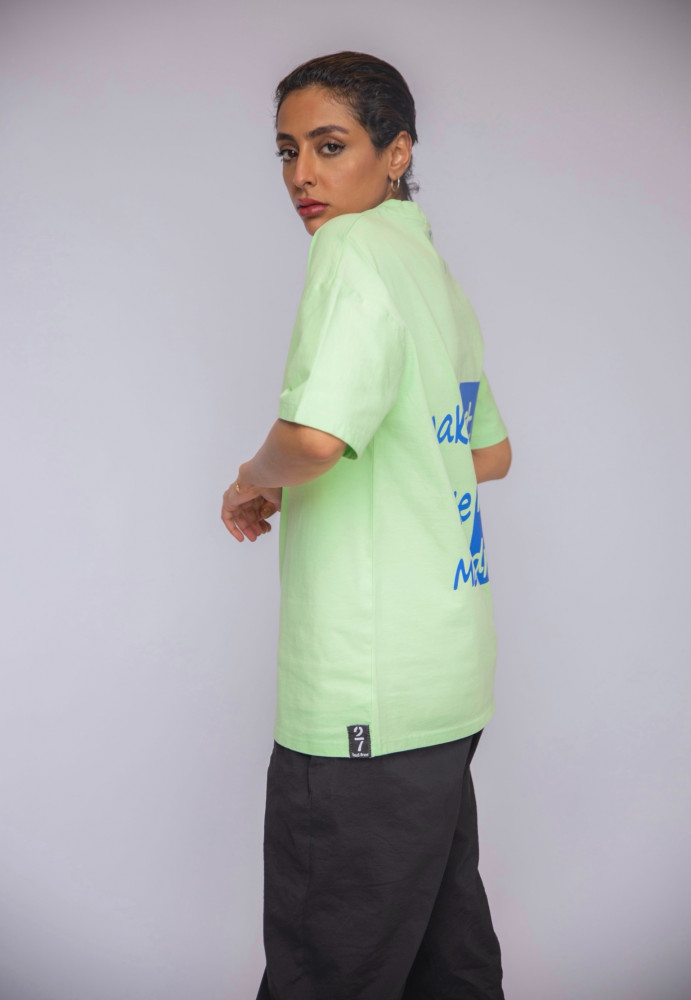 Light green T-shirt
