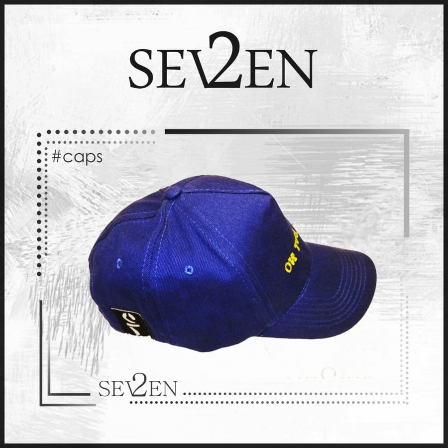 Blue cap