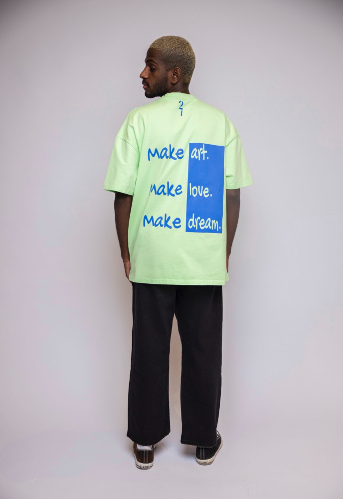 Light green T-shirt