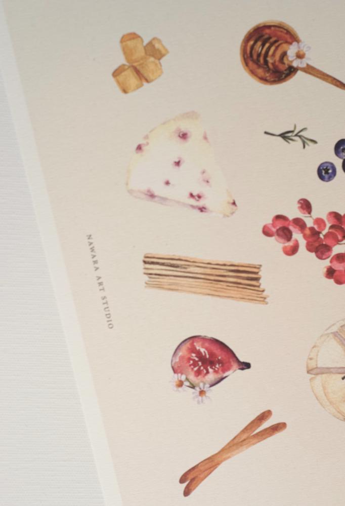 A4 prints - slice of art - مع حدود