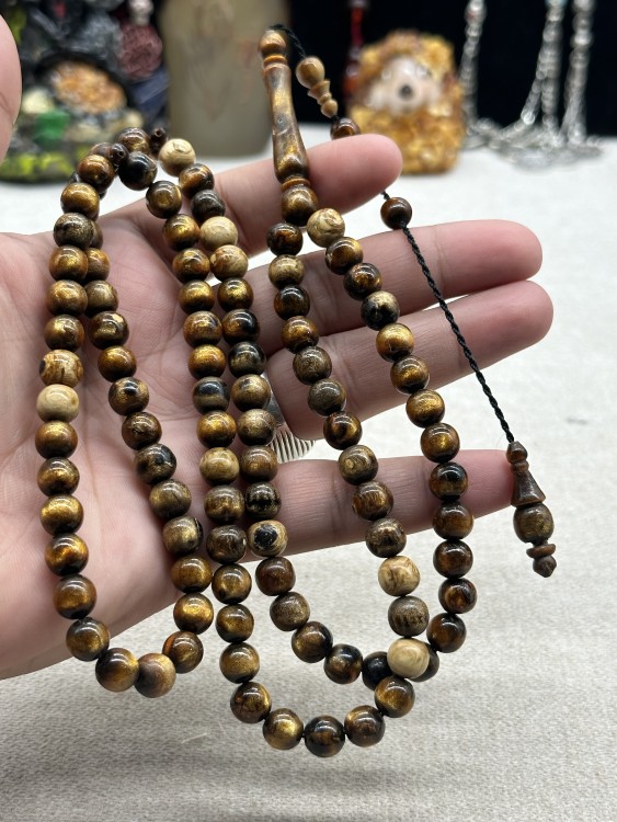 يسر حجازي مذهب بالكامل ٩٩ خرزه 8 مل