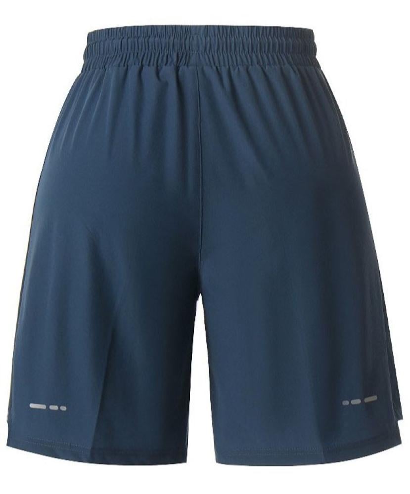 Dark blue sports shorts