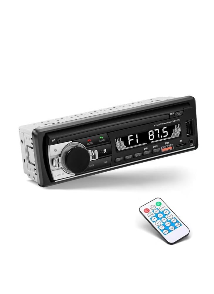 مسجل للسيارة مع مشغل MP3 للتحكم في التطبيق لراديو ستيريو السيارة يدعم تقنية البلوتوث المجاني/USB/FM/TF/AUX/