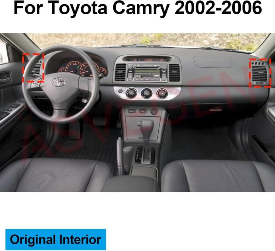 TOYOTA CAMRY Air conditioning auxiliary outlet 2002-2007