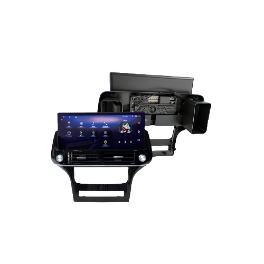شاشة سيارة جيب جراند شيروكي (JEEP GRAND CHEROKEE 2011–2018) مقاس 12.3 بوصة - نظام أندرويد 14 ولوحة أم TS10 رام 4GB ودعم CarPlay و Android Auto