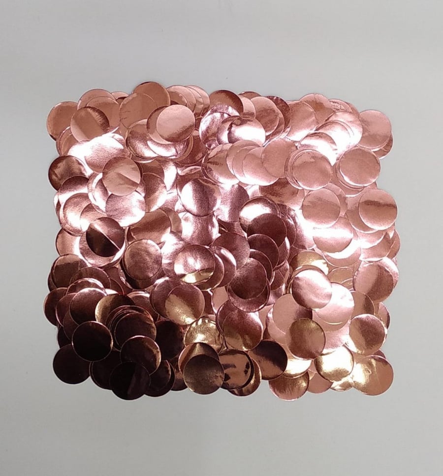 قليتر قصدير مقاس 2 سم لون روز قولد - GGF2RG - Rose Gold