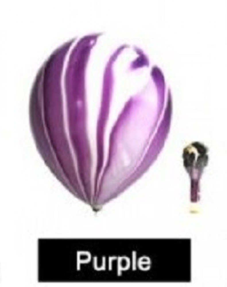 بالون ماربل مقاس 12 انش لون  موف - Purple - SM12P