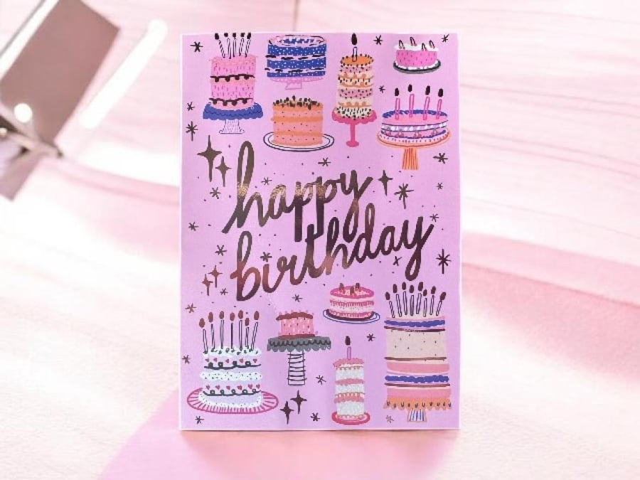 cakes card
