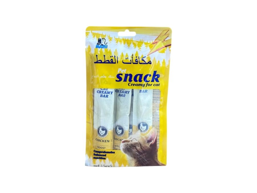 مارو مكافات للقطط بنكهة الدجاج 5 * 15 جرام
