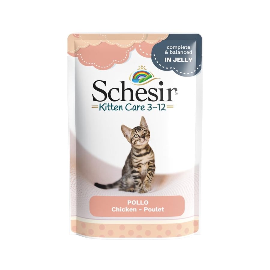Shizzer wrapped for kittens with chicken flavor in jelly 85 grams
