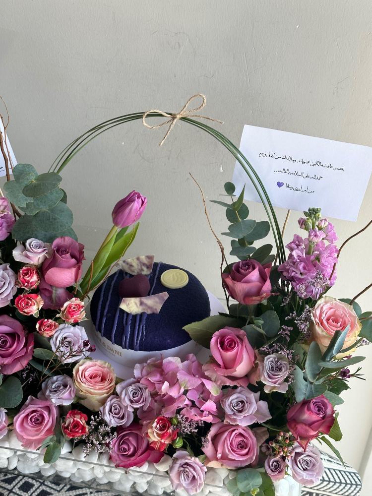كيكة اني و داني تنسيق فاخر | Annie and Danny cake, luxurious arrangement