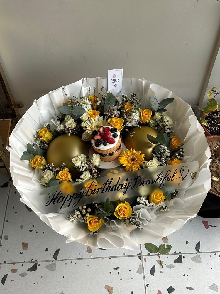الباقة الترند باللون الجذاب | Trendy bouquet in attractive color