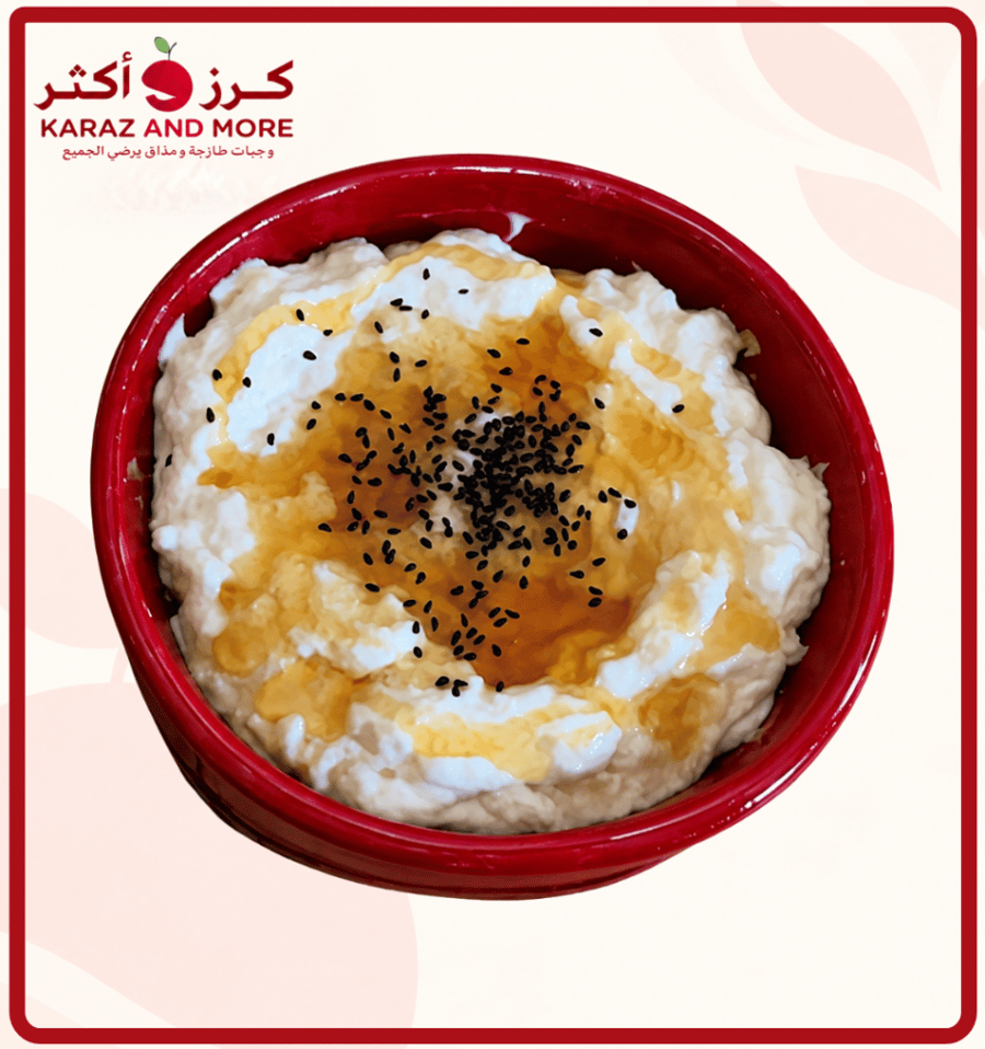 طبق معصوب بالقشطة والعسل
