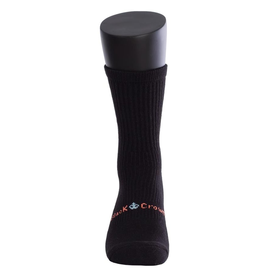 LONG PRO SOCKS BLACK-CORAL