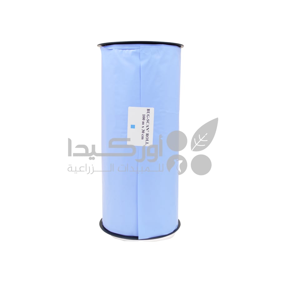 رولر تراب Biobest أزرق لمكافحة ورصد حشرة التربس 30 سم × 100 م