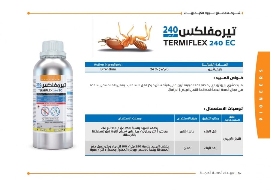 Termflex 240 TC Insecticide for Termite Control 1 Liter