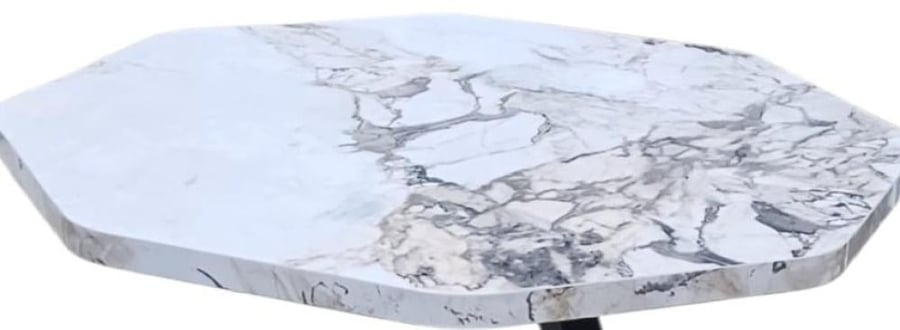 طاولة مفردسطح من الخشب  رجل الحديد 50*50*60