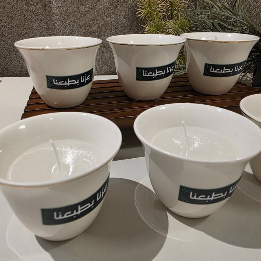 6 شموع اليوم الوطني السعودي
