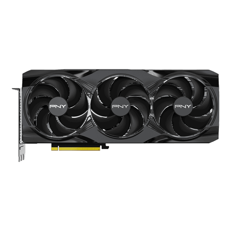 كرت شاشة PNY GeForce RTX 5080 16GB OC ثلاث مراوح