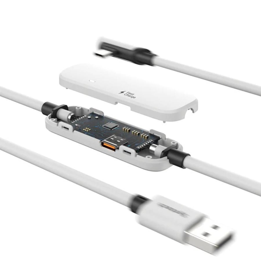 Syntech 5m USB 3.0 to Type-C Cable - كيبل سينتك 5 متر USB 3.0 إلى Type-C